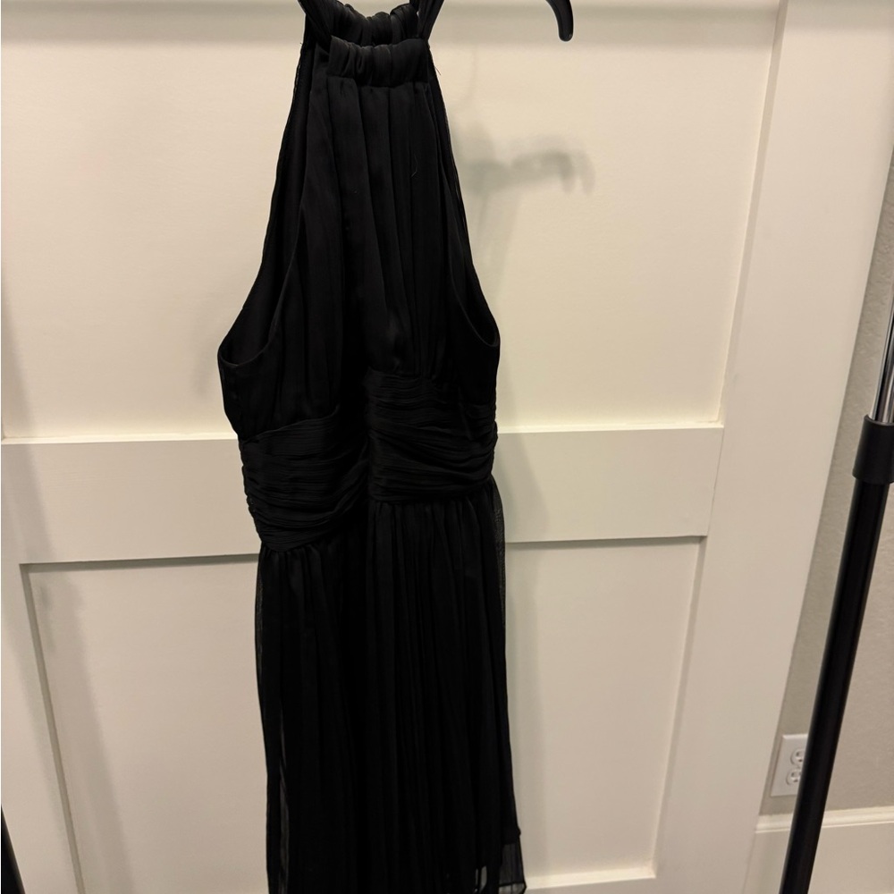 Bb Dakota black halter style dress